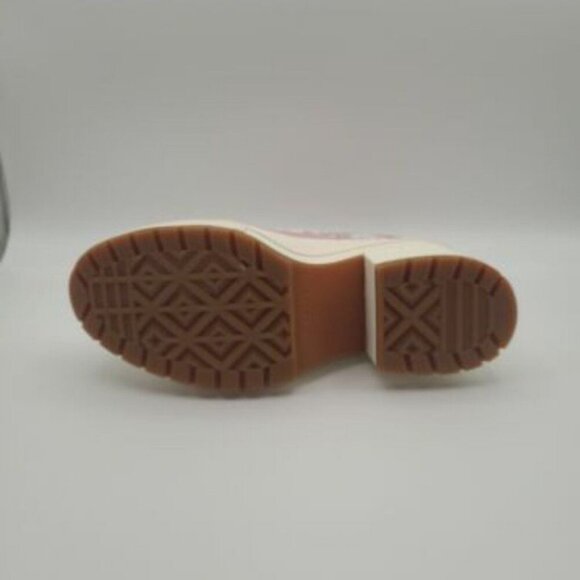 Converse Chuck 70 De Luxe Heel Women's Size 7.5 X-High Heel Static Pink Shoes - Picture 7 of 10